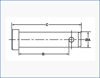 Clevis Type Draw Pins