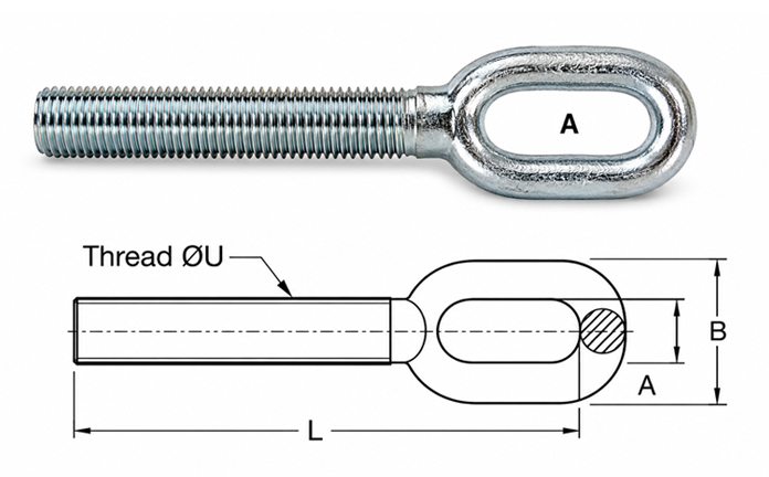 End for stabilisers adjusters Type A