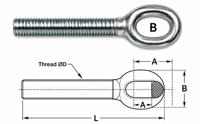 End for stabilisers adjusters Type B