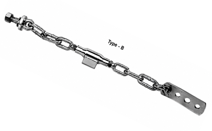 Stabiliser chain link assembly