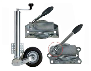 Jockey Wheel & Clamp